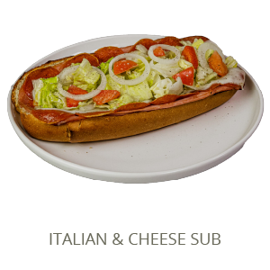 10 Italian & Cheese Sub